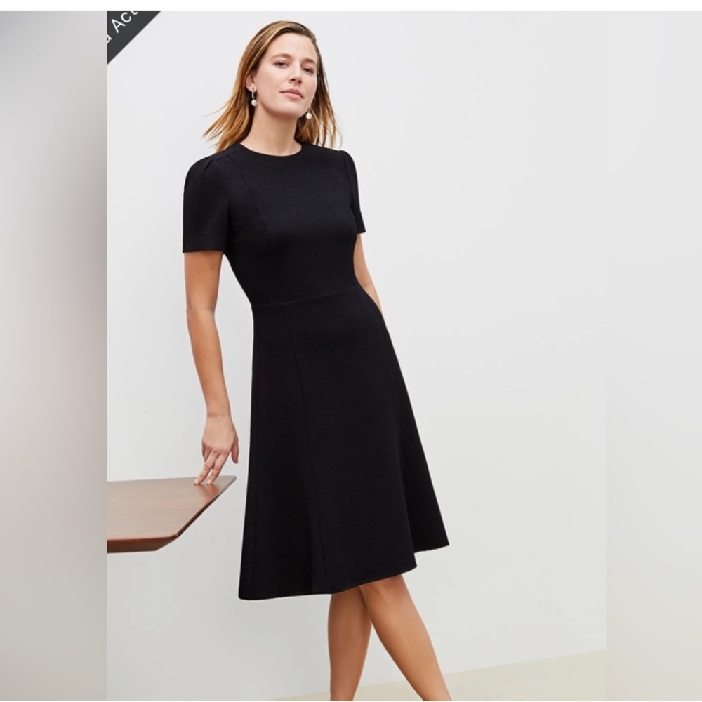 NWT MM LaFleur Inez 1.0 Dress Staccato - Black 6